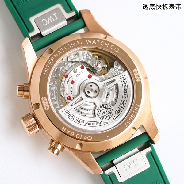 アイ・ダブリュー・シー角部分ディテール